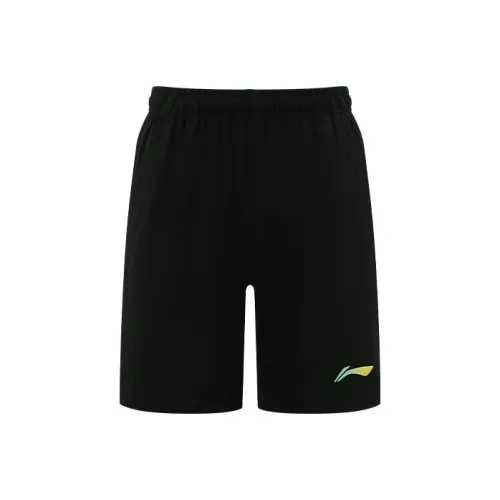 Подкладка Badminton series Спортивные шорты Мужские Черные