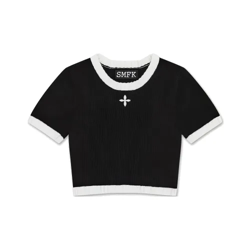 SMFK T-Shirt Женская Полночный Черный