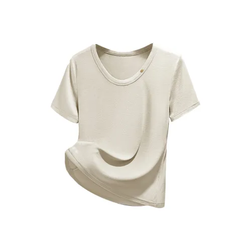 TOUCH T Рубашка Женская Бежевый Хаки