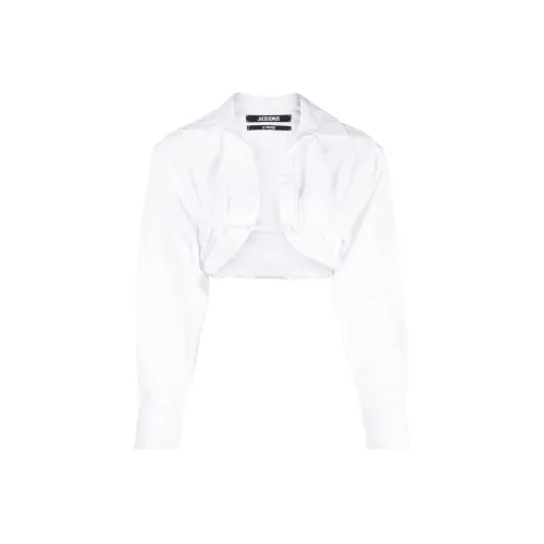 Jacquemus Белый Женские Короткие Топы