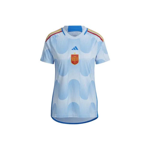 Adidas Испания Синий Женские Футболки
