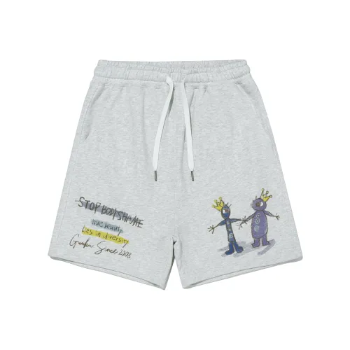 Guuka Шорты Мужские Светло-Фотиния Серый