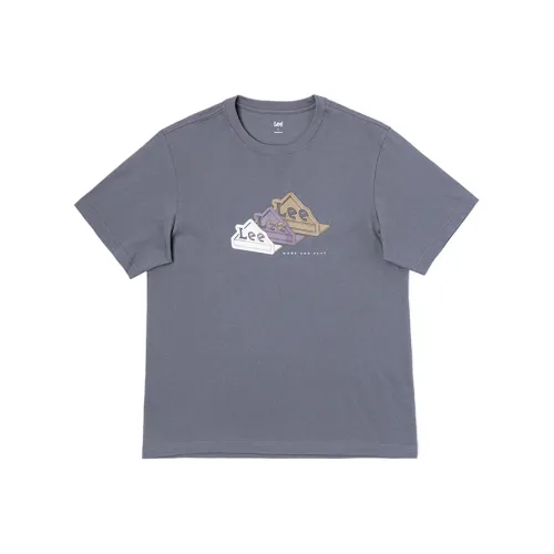 Мужская футболка Lee co-branded модели Iron Gray