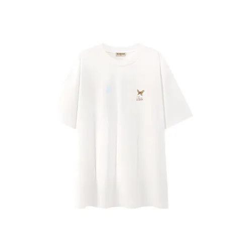 NO ONE ELSE Белая унисекс футболка