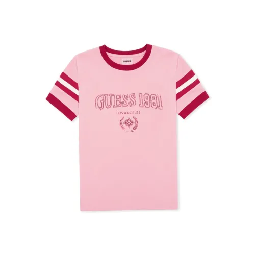 GUESS T-Shirt Женская G6J8 Розовый