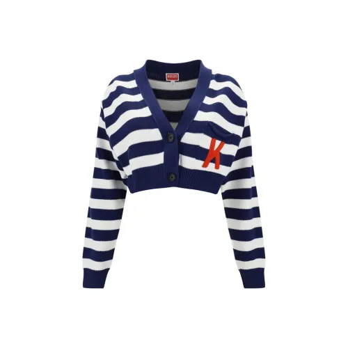 KENZO Полночный синий Женские короткие топы