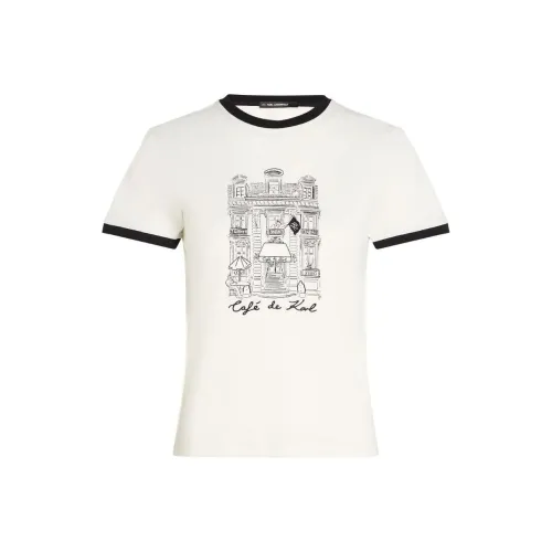 Karl Lagerfeld T-рубашка Женская Белая