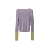 Сливочно-фиолетовый, зелёный