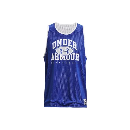 Under Armour Баскетбольная Джерси Мужская Синяя