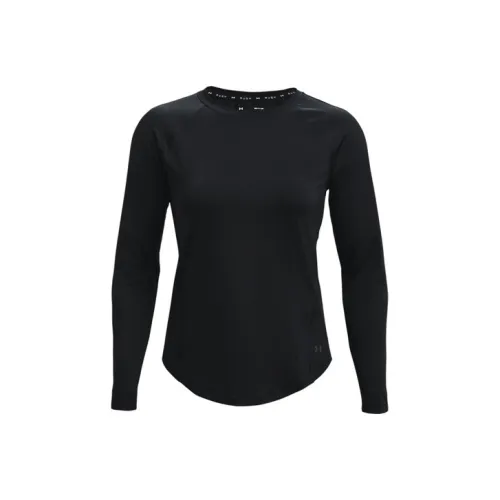 Under Armour Стандартная футболка женская черная