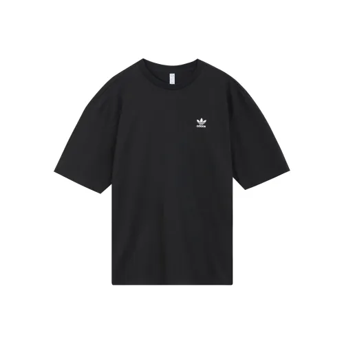 Adidas Originals Т-рубашка с рукавом-трубой женская черная