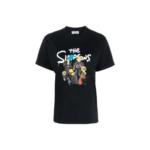 Balenciaga T-Shirt Regular Fit Women's Black