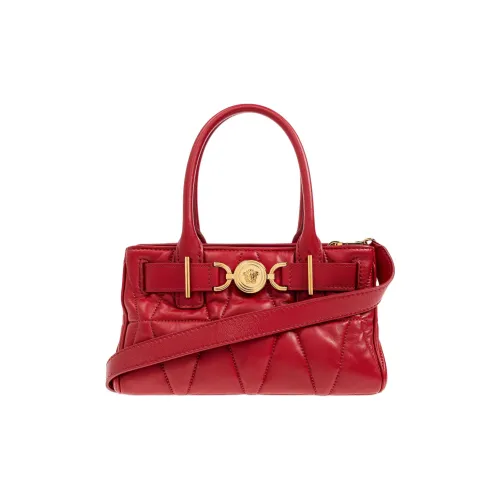 VERSACE Medusa '95 Натуральная кожа Сумка через плечо Сумка Женская Красная