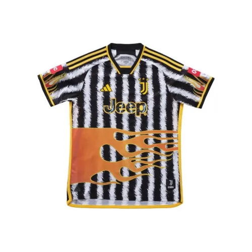 Adidas Черный Унисекс Футбольная Джерси