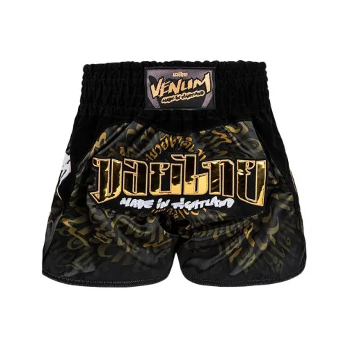 VENUM Черные золотые Унисекс Спортивные шорты