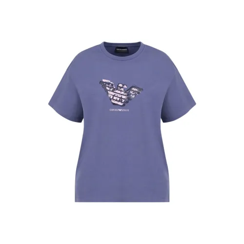 EMPORIO ARMANI Фиолетовые Женские Футболки