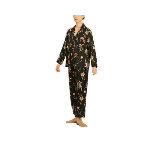 NAISI Черный Женские Пижамные Комплекты