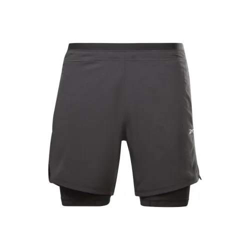 Reebok Шорты Спортивные шорты Мужские Серые