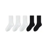 5 пар (3 белых + 2 черных)