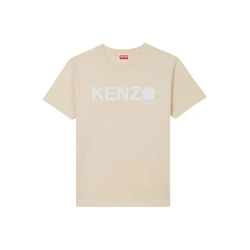 KENZO Boke Flower Series Крем Женские Рубашки T