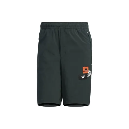 Adidas Зеленые Спортивные Шорты для Мужчин