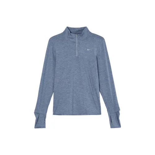 NIKE Dri Fit Синие Женские Футболки