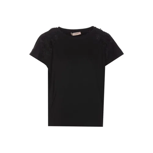 TWINSET Milano T Рубашка Женская Черная