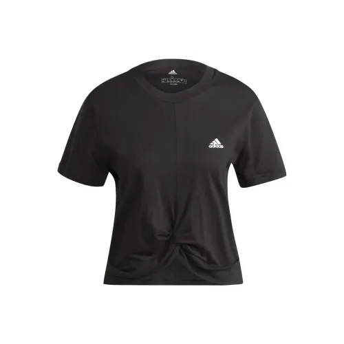 adidas clothing Черные Женские Футболки