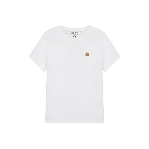 KENZO Classic Tiger Head Белая Женская Рубашка T