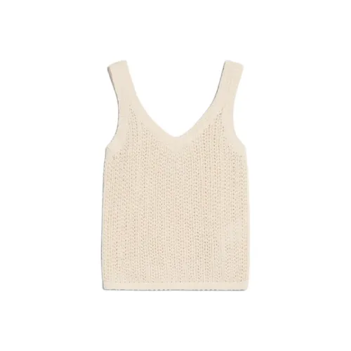 MaxMara Сливочный Женские Майки