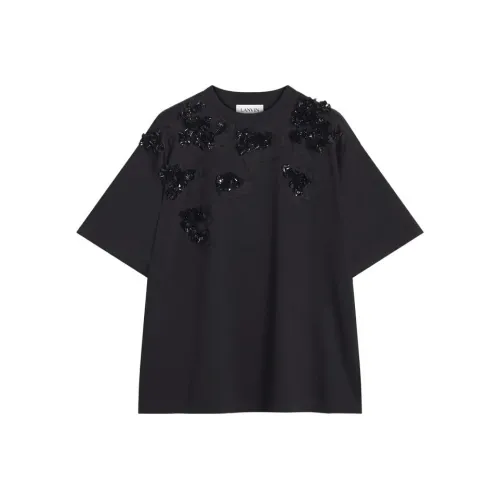 Lanvin Черные Женские Т-рубашки