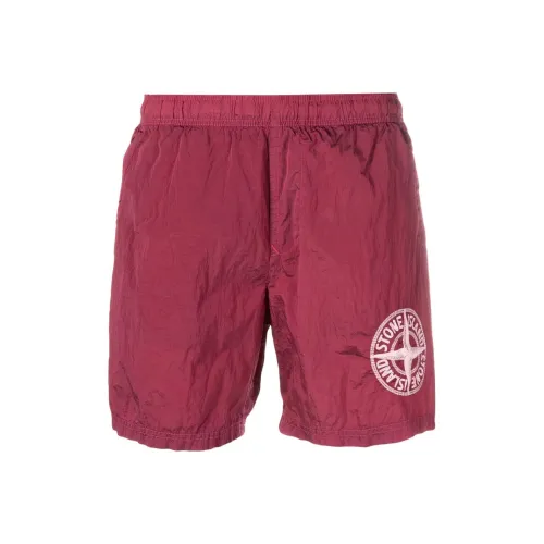 Stone Island Red Мужские спортивные шорты