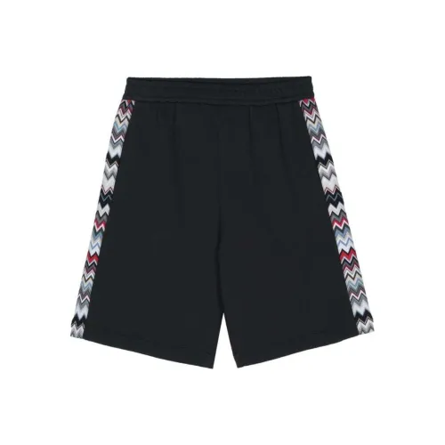 MISSONI SS24 Спортивные шорты Мужские Морской синий