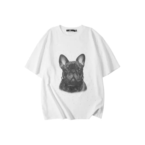 Pin Li Белая Мужская T-Рубашка