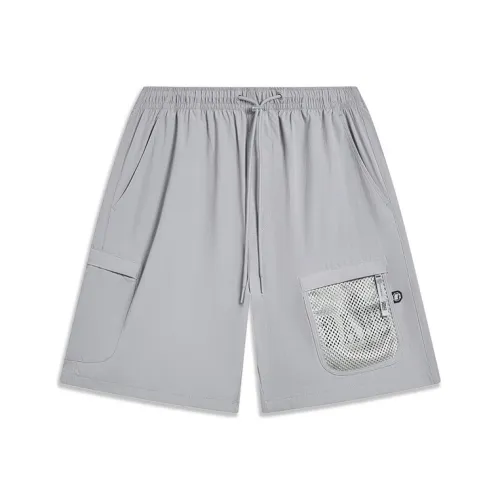 LINING Badfive Спортивные шорты Мужские Ультраматовый серый