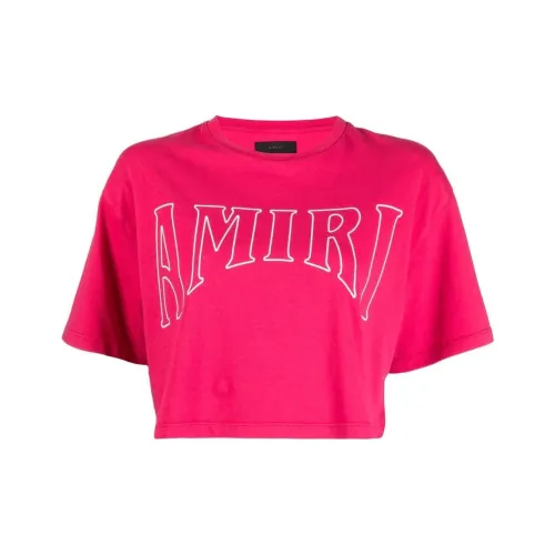 AMIRI Красный Женские Короткие Топы