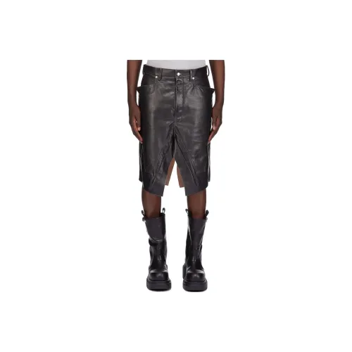 Rick Owens RO Юбка Мужская Черная