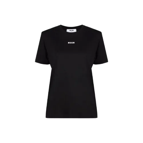 MSGM Черные Женские Футболки