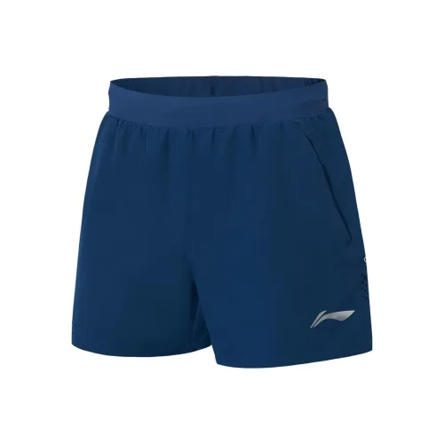 LINING Table Tennis Series Спортивные шорты Мужские Гуандун Синий