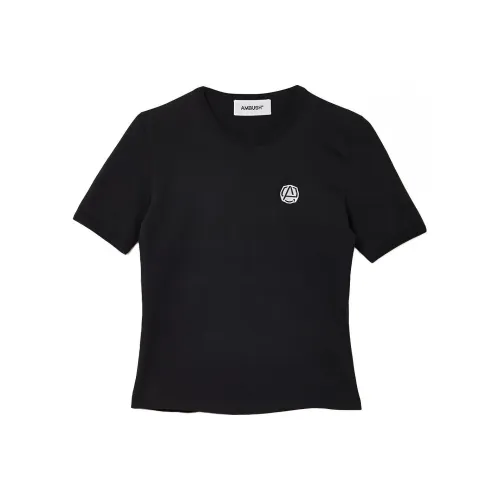 AMBUSH Черные Женские Футболки