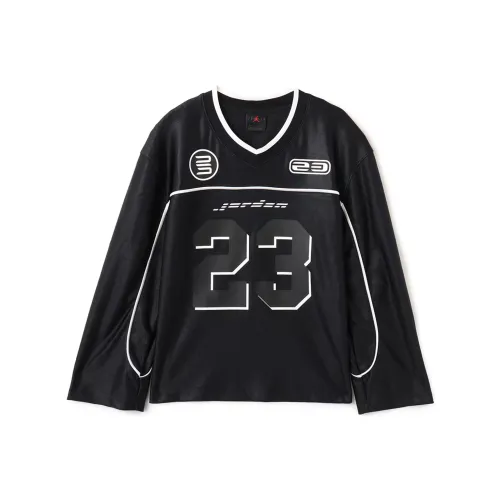 JORDAN BRAND Черные Женские T-рубашки