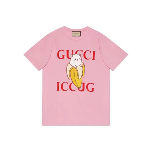 GUCCI Розовые Женские T-рубашки