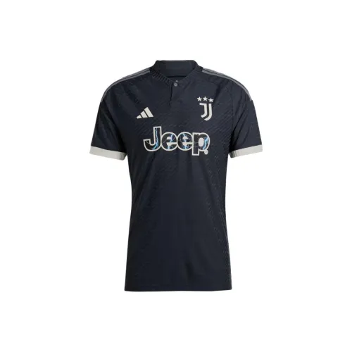 Adidas Juventus Мужская Черная Футбольная Джерси