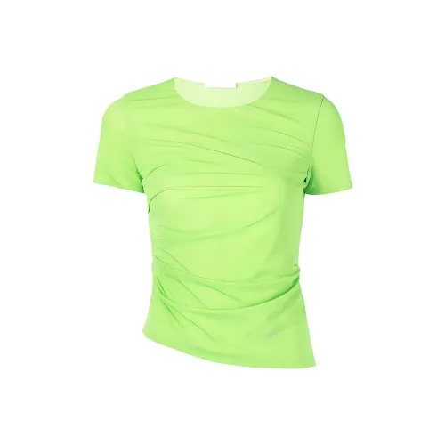 Helmut Lang Зеленые Женские Футболки