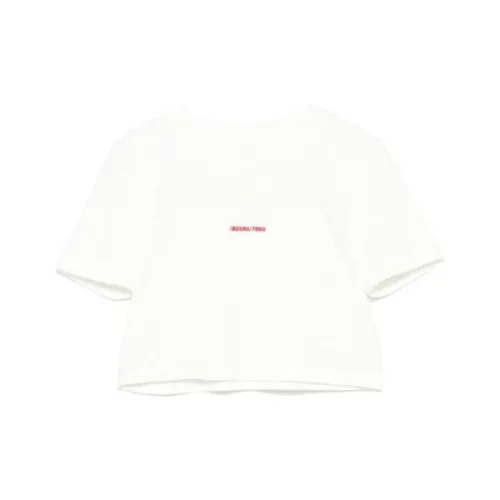 SHUSHUTONG FW24 T Рубашка Женская Белая