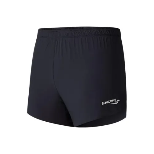Saucony Мужские спортивные шорты черного цвета