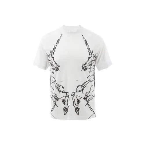 Burberry Белые Женские T-рубашки