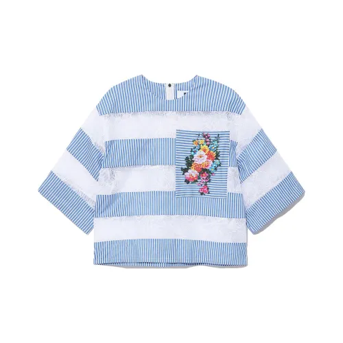 MSGM Синие Женские Футболки