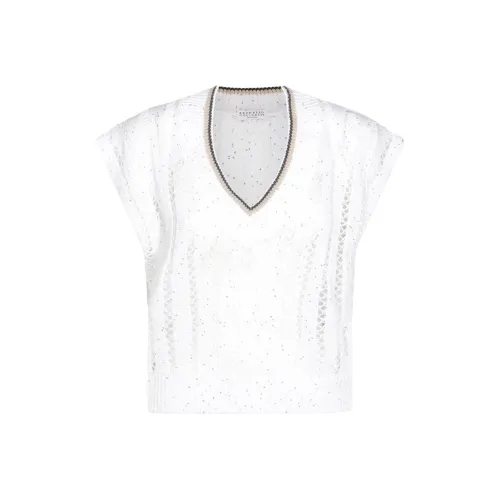 BRUNELLO CUCINELLI T-рубашка Женская Белая