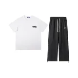 Белый топ+черные брюки